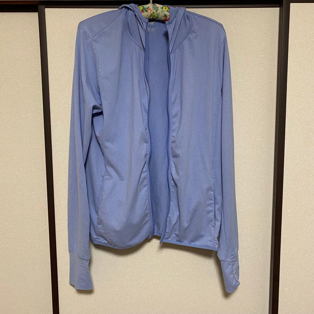 【ジャンク】UNIQLO AIRism パーカー L【ファスナー破損】UNIQLO;整体状态不佳