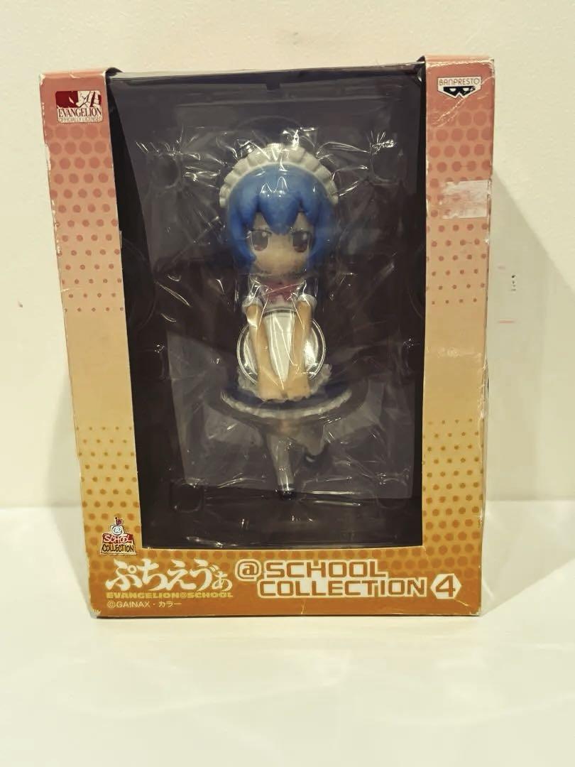ぷちえゔぁ　SCHOOL COLLECTION4 綾波レイ　メイド有些许损伤或污渍