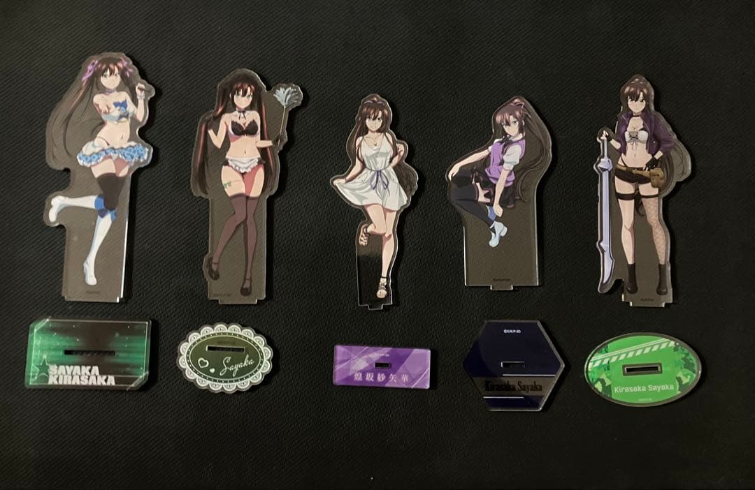 ストライク・ザ・ブラッド　煌坂紗矢華　アクリルスタンド　5種セット
