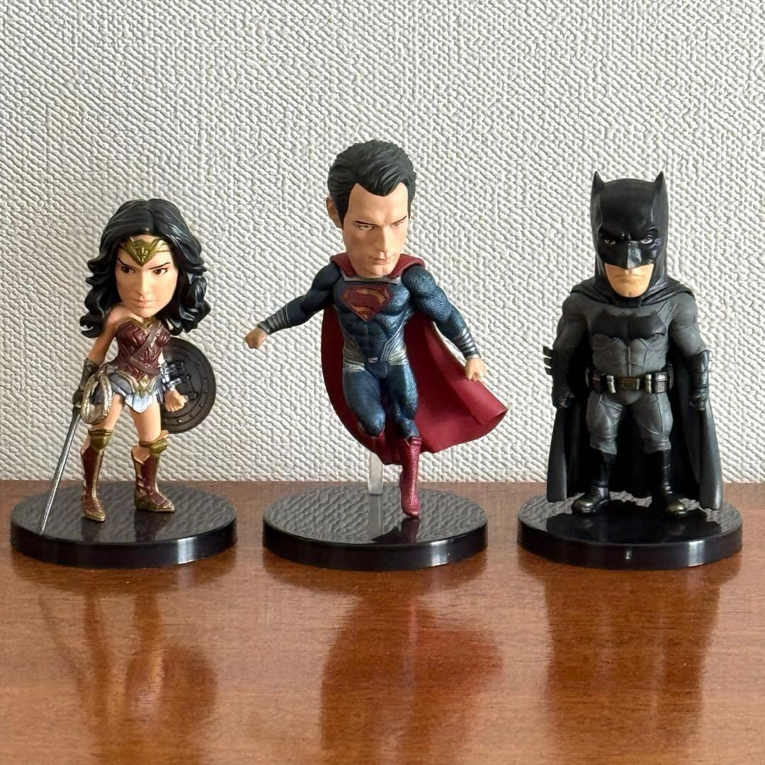 スーパーマン、バットマン、ワンダーウーマン ワールドコレクタブルフィギュア没有明显的损伤或污渍