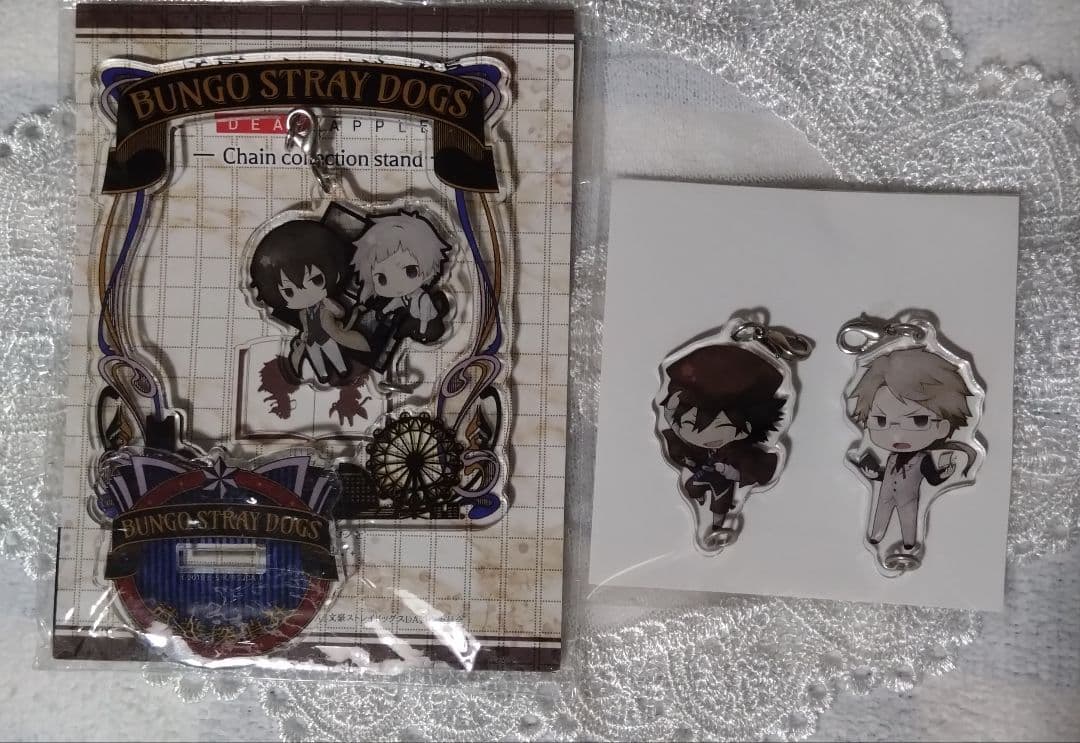 文豪ストレイドッグス　ちぇんコレ　3点セット没有明显的损伤或污渍