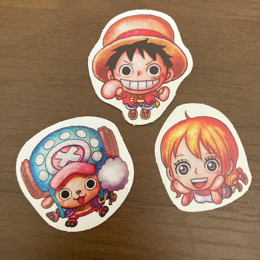 ワンピース 付録ステッカー接近未使用