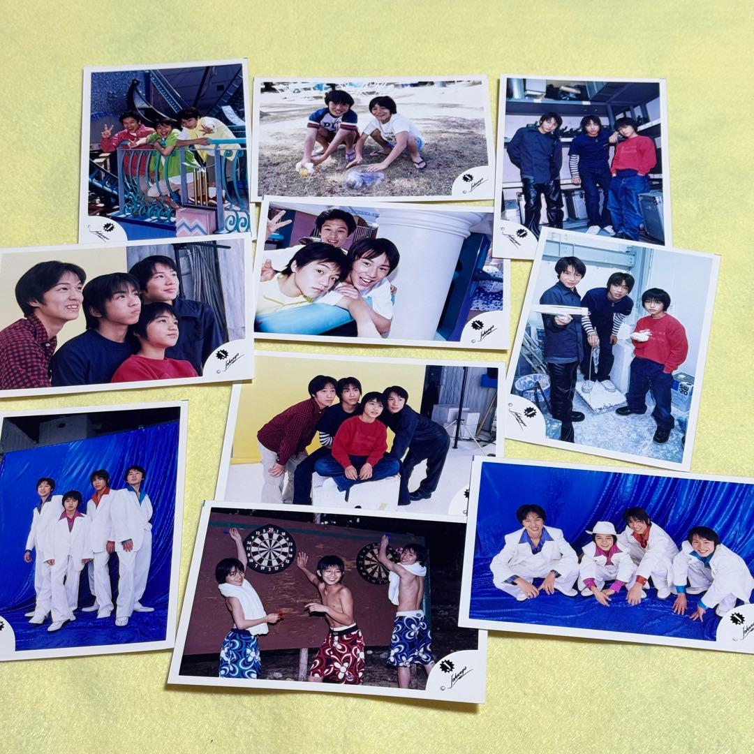 関ジャニ　安田章大　錦戸亮　丸山隆平　公式写真　ジュニア時代没有明显的损伤或污渍