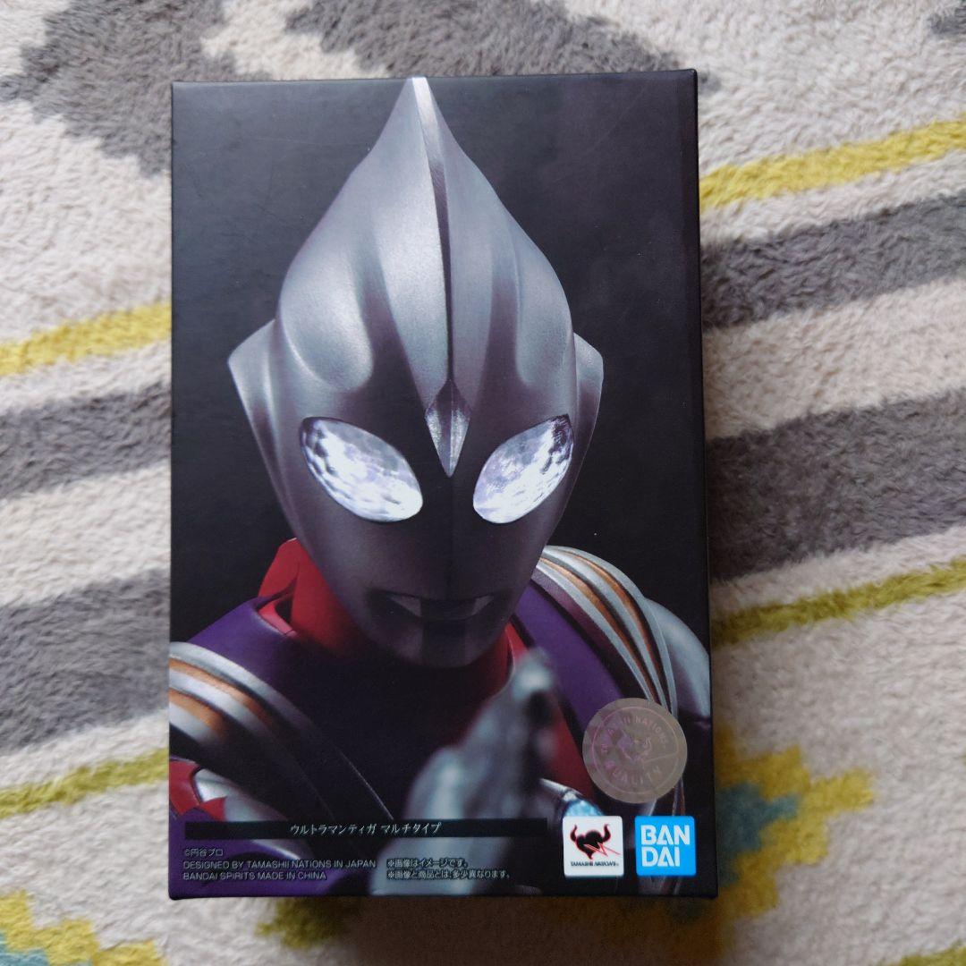 S.H.Figuarts(真骨彫製法) ウルトラマンティガ マルチタイプ 「ウ…有些许损伤或污渍