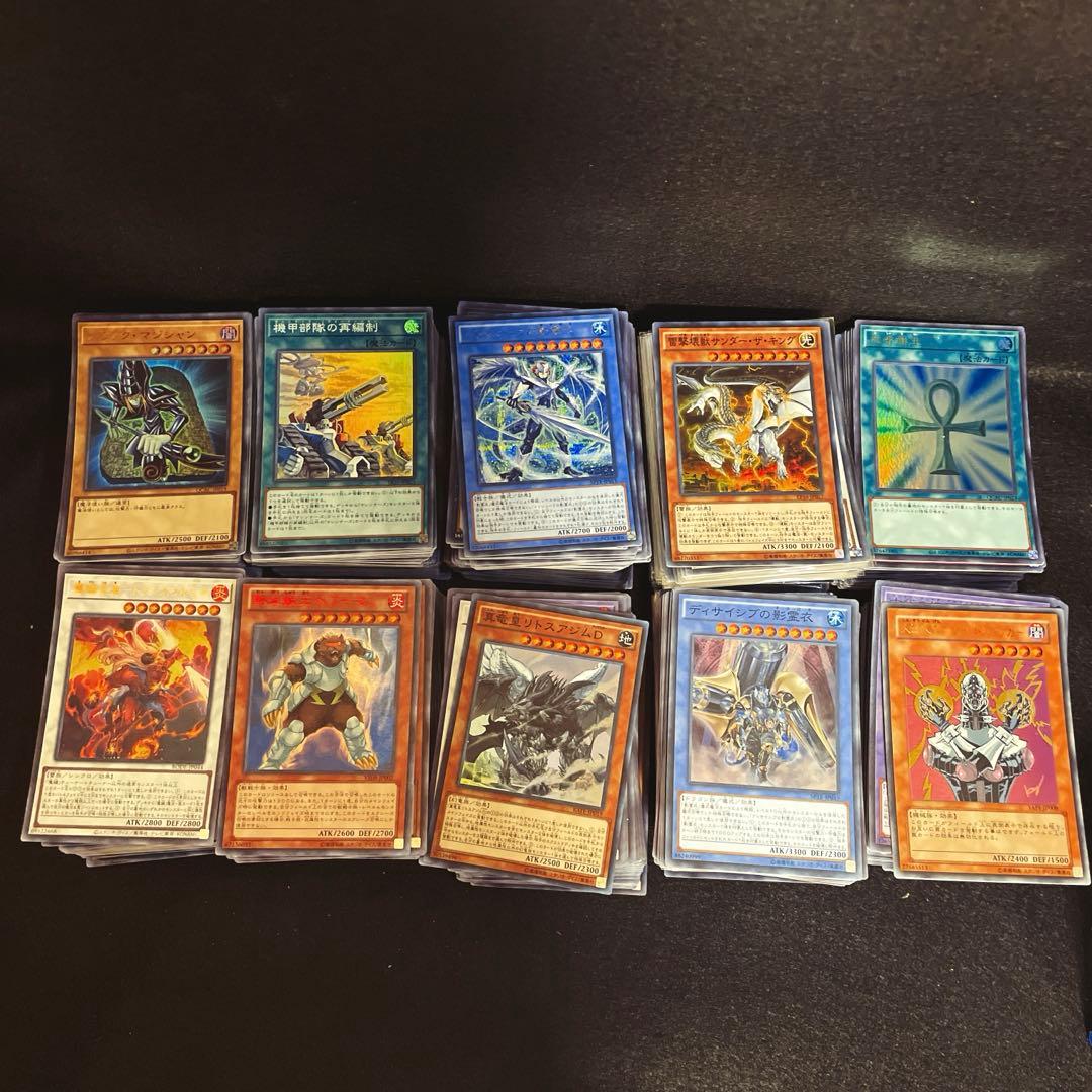 遊戯王　SR以上のみ　1000枚　D有些许损伤或污渍