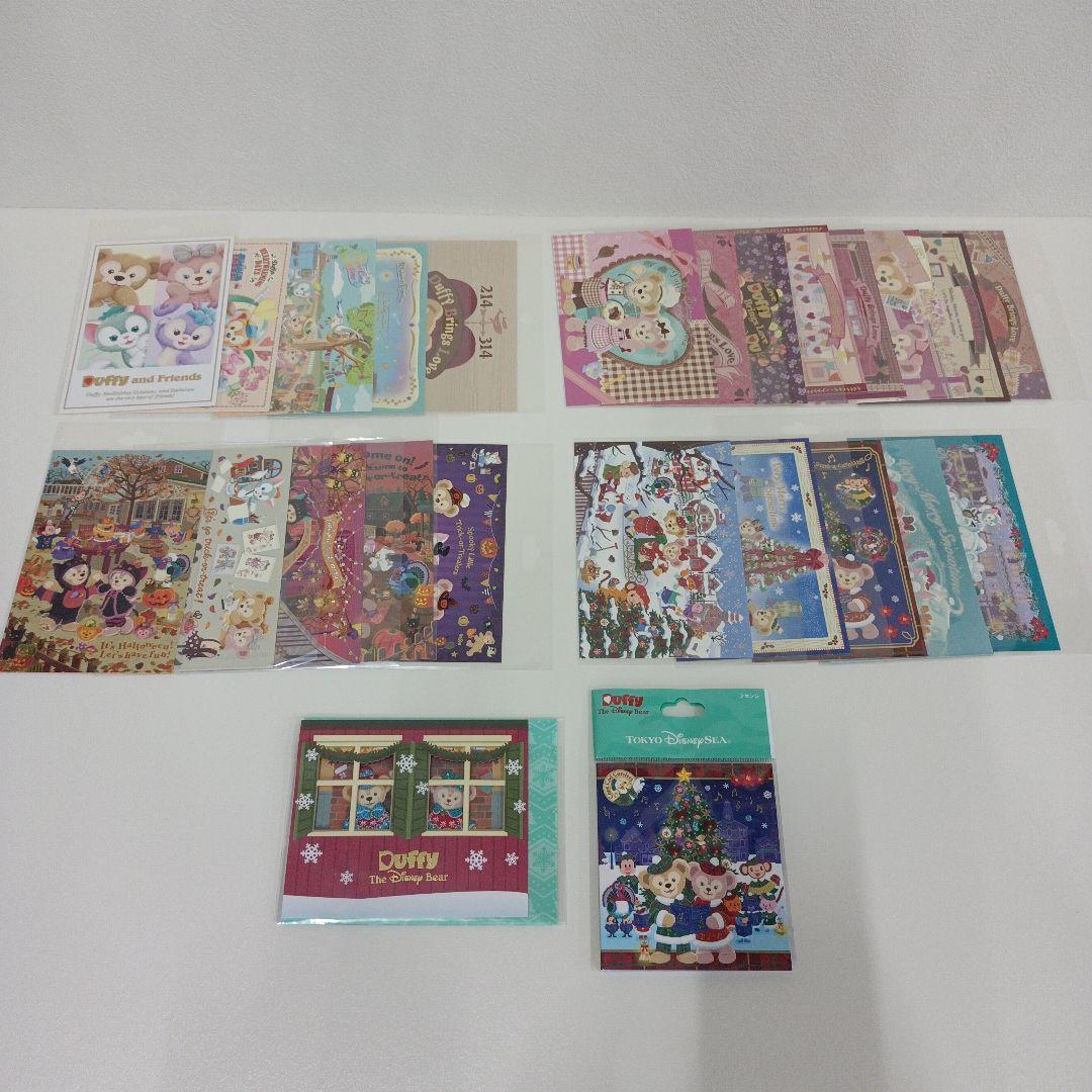 ディズニーシー ダッフィー&フレンズ ポストカードなど まとめ売り※ばら売り不可