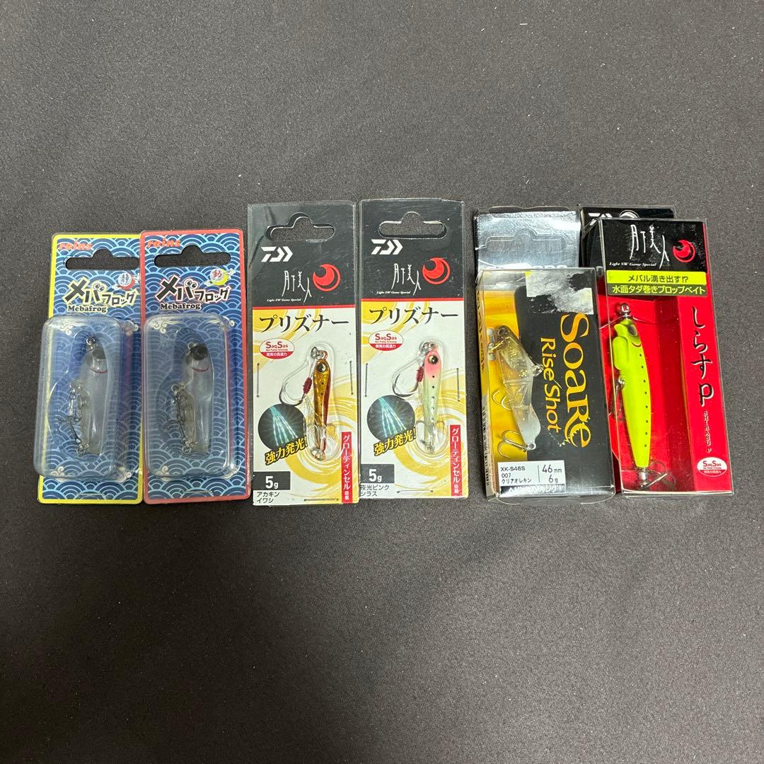 メバル、アジ、ライトゲーム用にルアーセット販売‼️DAIWA;未使用