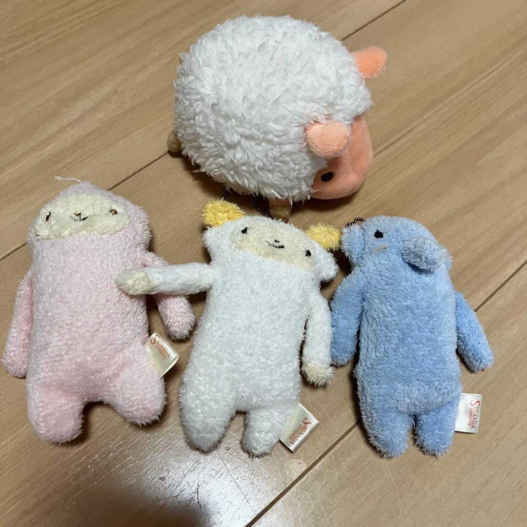 フモフモさん SHINADA ぬいぐるみセットSHINADA;没有明显的损伤或污渍