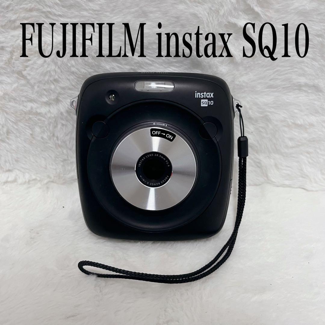 【極美品】instax SQ10 ブラック インスタントカメラ本体富士フイルム;没有明显的损伤或污渍