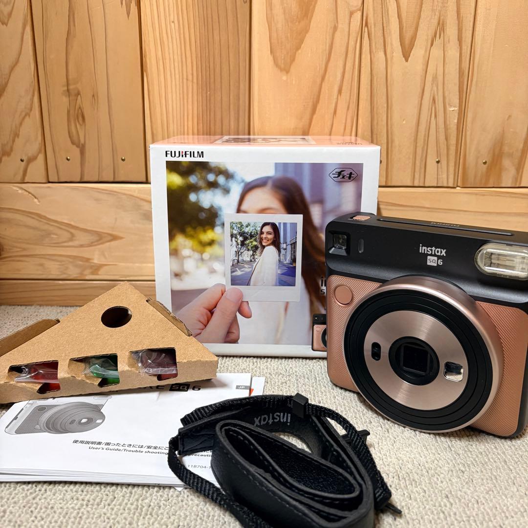 富士フィルム インスタントカメラ instax SQUARE SQ6富士フイルム;没有明显的损伤或污渍