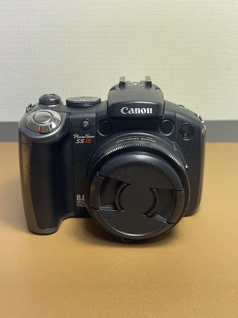 動作確認済み 極美品 Canon Power shot S5 IS ブラックCanon;有些许损伤或污渍