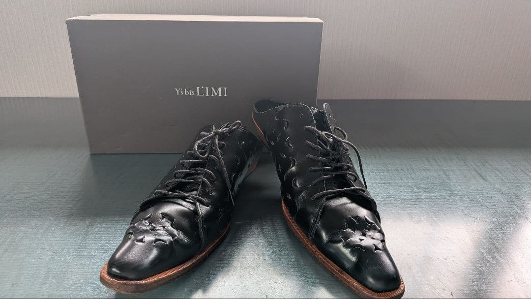 Y's bis LIMI レースアップ レザーシューズY's bis LIMI;没有明显的损伤或污渍