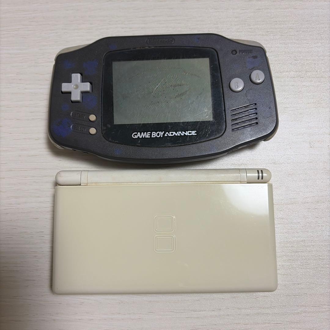 ニンテンドーDS Lite ゲームボーイアドバンス 本体セット整体状态不佳
