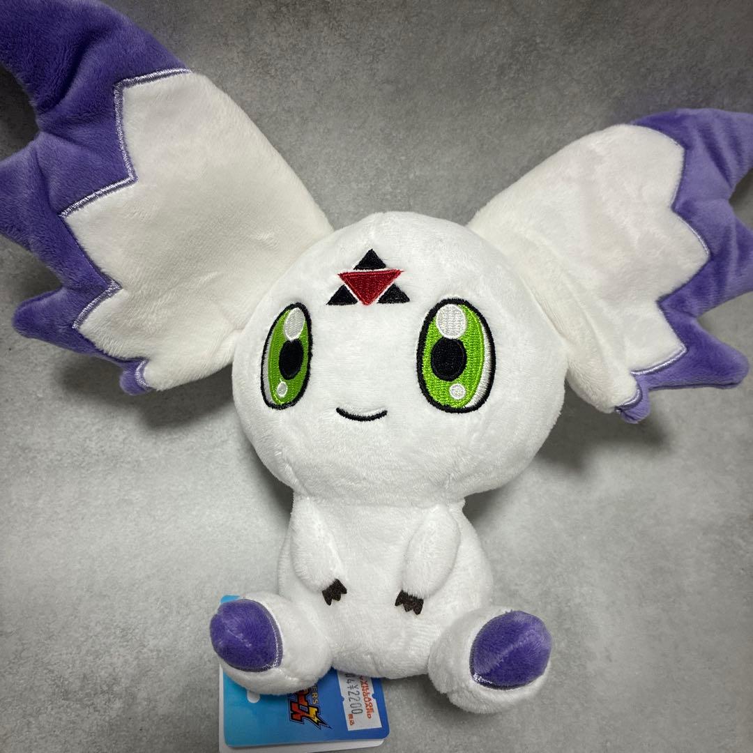 新品タグ付き デジモンテイマーズ クルモン ぬいぐるみ Sサイズ　三英貿易接近未使用