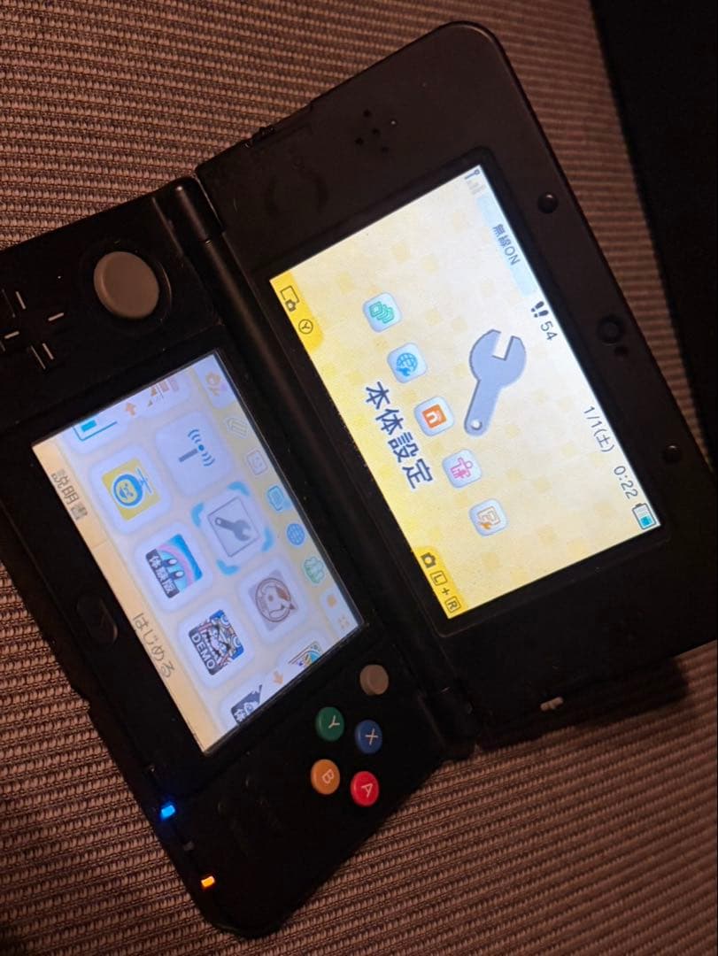 Nintendo 3DS 本体 ブラック 動作確認済み有损伤或污渍