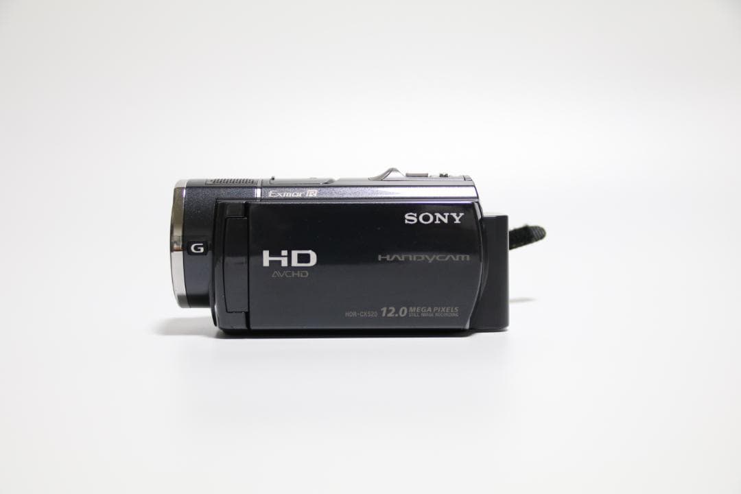 【美品】SONY HDR-CX520V ハンディカム ビデオカメラSONY;没有明显的损伤或污渍