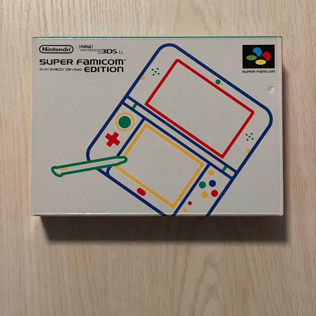 New 3DS LL スーパーファミコンエディションNintendo 3DS;接近未使用