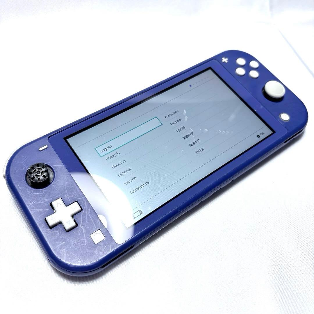 Nintendo switch Lite 本体 ブルー 動作確認済み