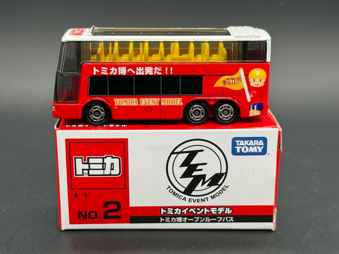 トミカ イベントモデルno.2トミカ博オープンルーフバス