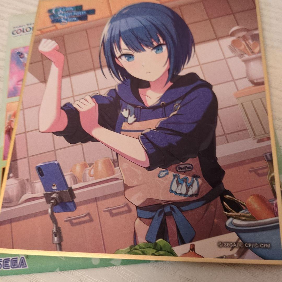 プロセカ ミニ色紙 桐谷遥 53B