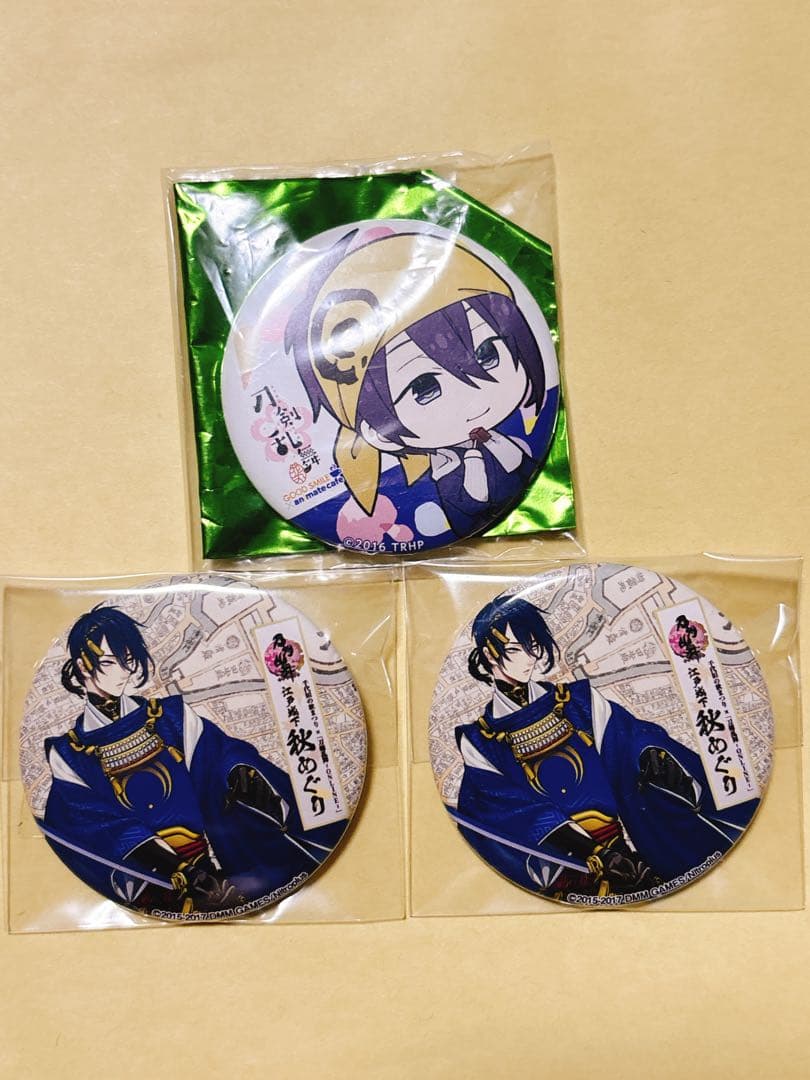 三日月宗近　缶バッジ未使用