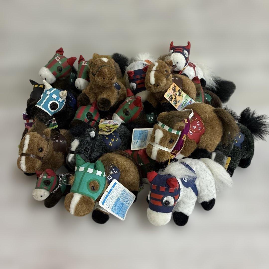 競馬 マスコットぬいぐるみ 24個