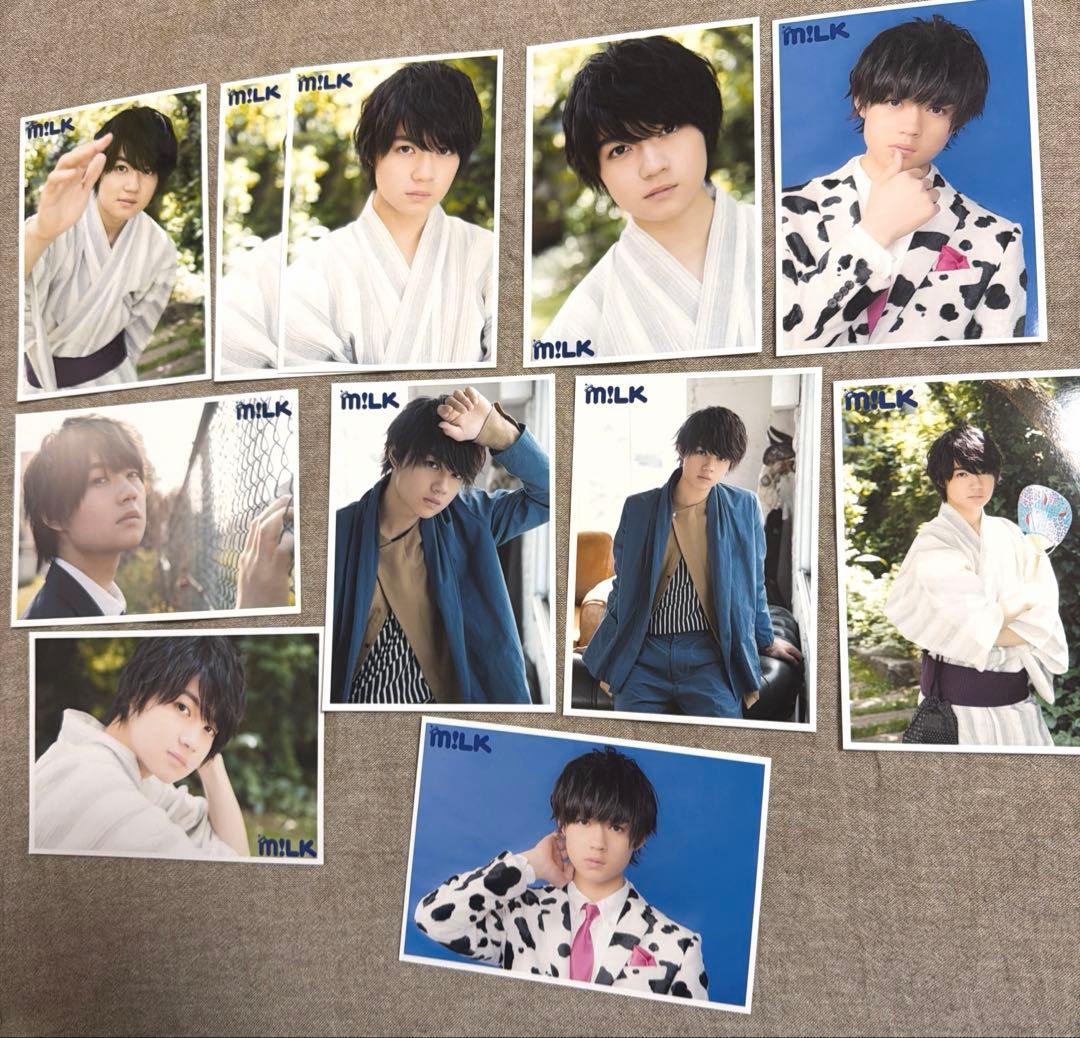 M!LK 佐野勇斗　生写真　まとめ売り