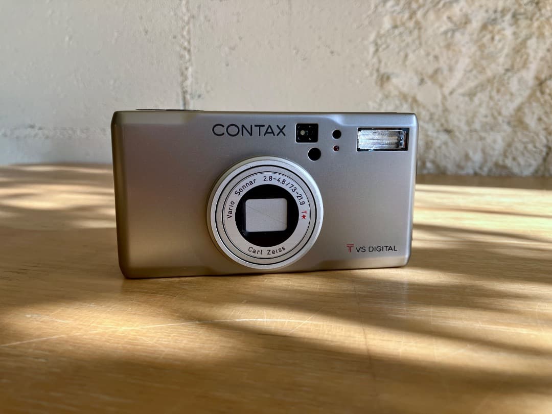 CONTAX TVS DIGITAL コンタックス コンパクトデジタルカメラCONTAX;没有明显的损伤或污渍