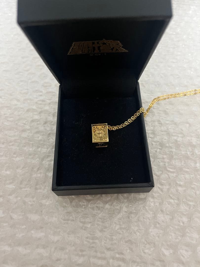 聖闘士星矢 黄金聖衣 ペンダント ネックレス 水瓶座 アクエリアス没有明显的损伤或污渍