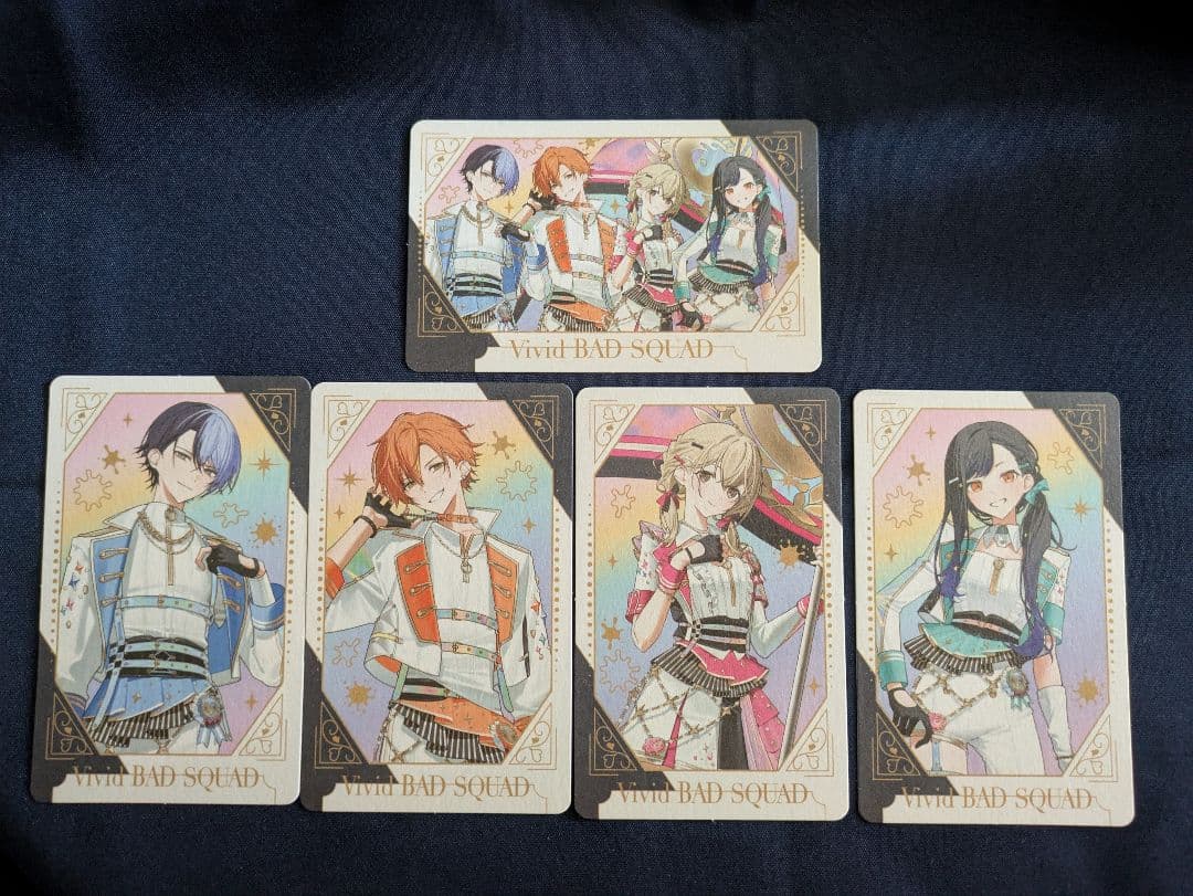 プロセカ グリカ ビビバス　こはね　杏　彰人　冬弥　　③未使用