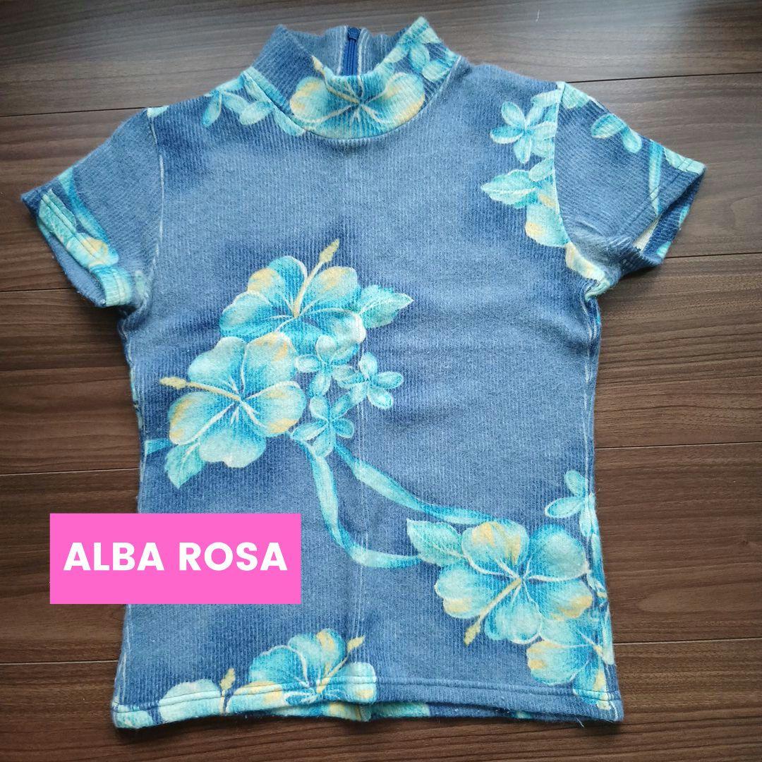 ALBA ROSA 半袖トップスALBAROSA;接近未使用