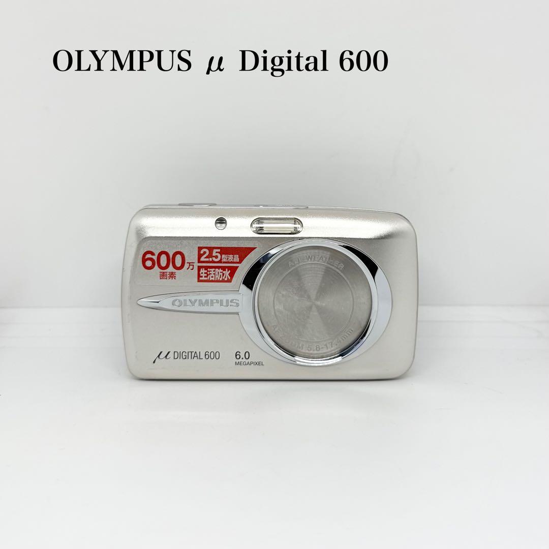 【完動品】OLYMPUS μ Digital 600 デジタルカメラ