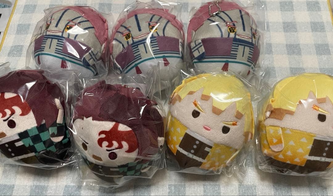 鬼滅の刃 ふわコロりん10 炭治郎 善逸 猗窩座 まとめ売り ぬいぐるみ