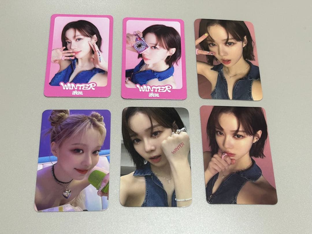 aespa week ウィンター　トレカ