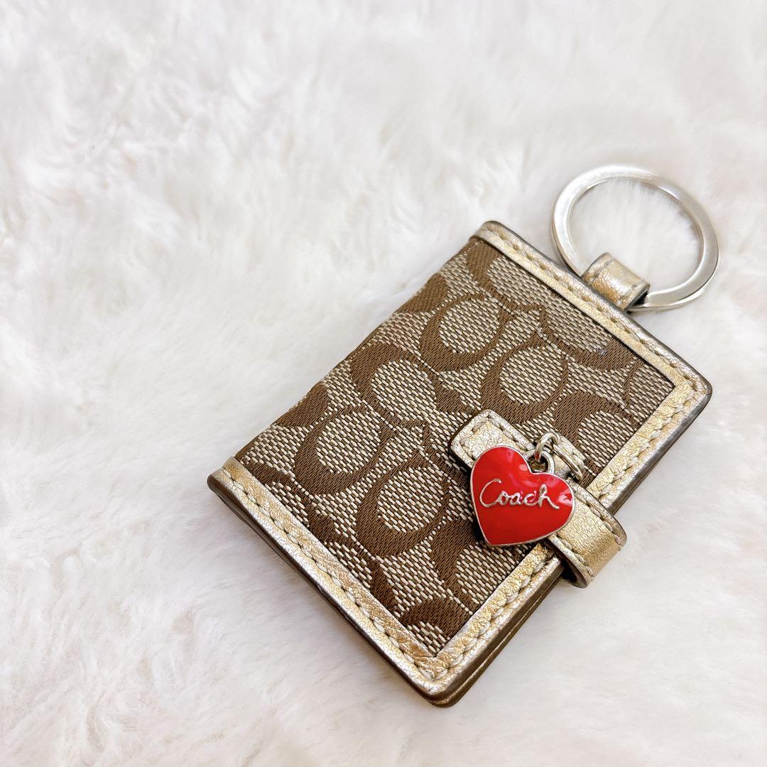 COACH Picture Frame Charm HeartSignatureCOACH;没有明显的损伤或污渍