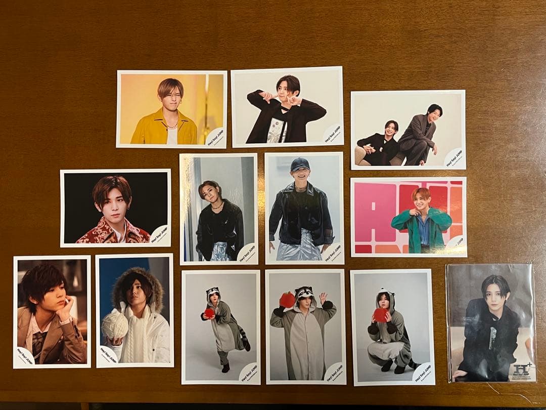 山田涼介　公式写真17枚セット　H+