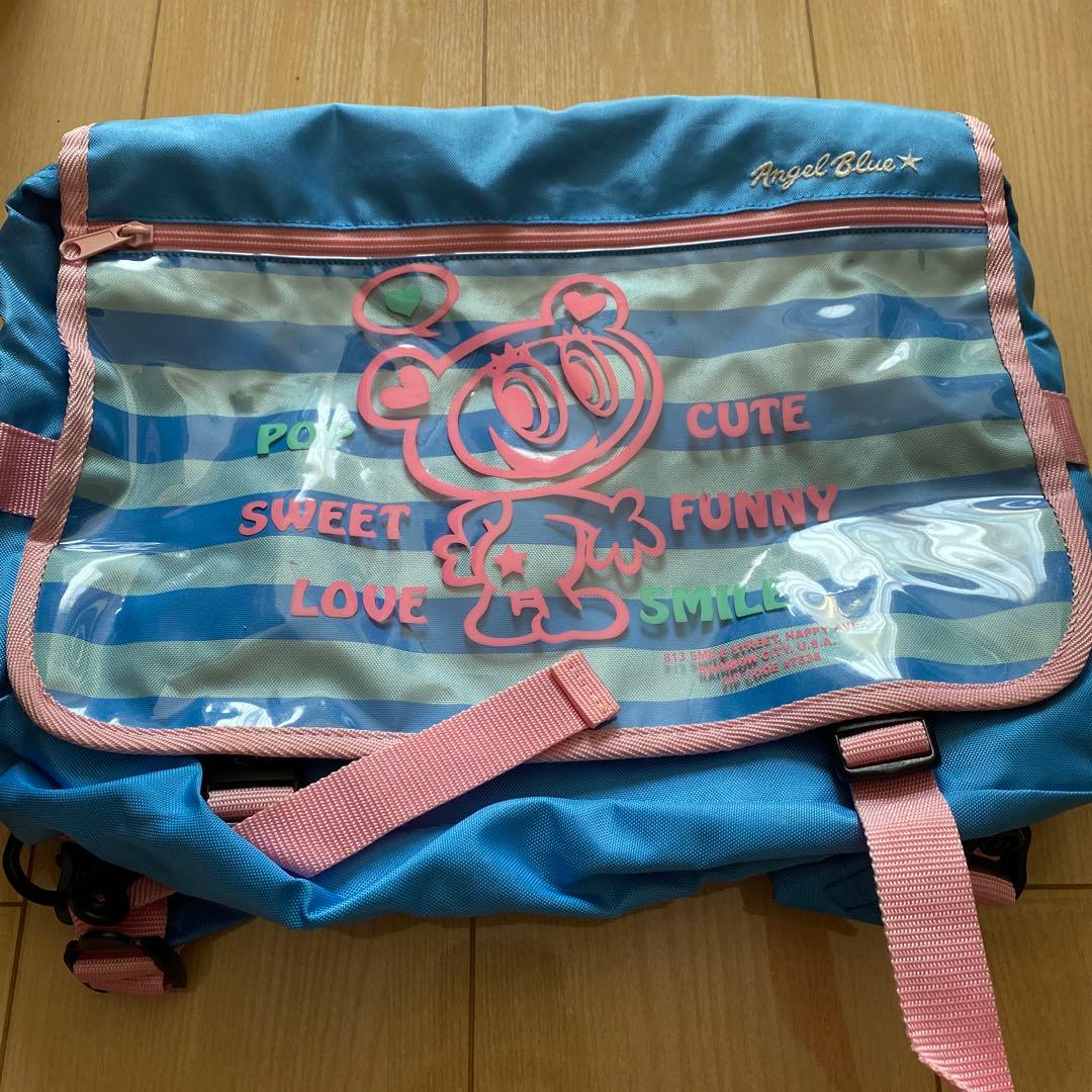 エンジェルブルー　リュック　バックパック　水色angelblue;未使用