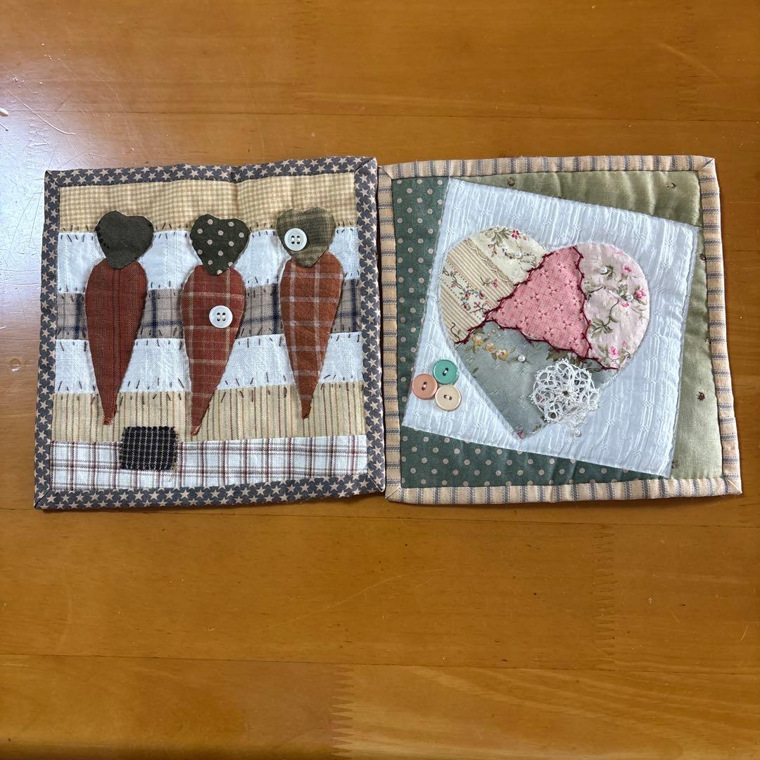 ハンドメイド パッチワーク 7.5cm 完成品