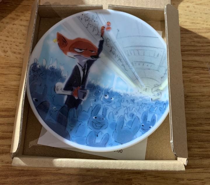 ディズニー ズートピア 豆皿 未使用品