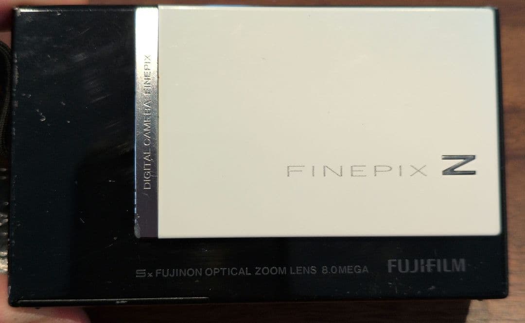 【動作確認済】FUJIFILM FinePix Z100fd ホワイト＆ブラック有损伤或污渍