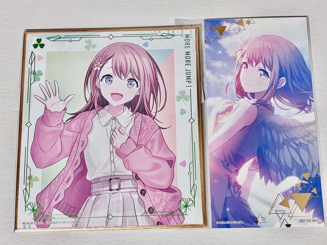 プロセカ 花里みのり 色紙 特典没有明显的损伤或污渍