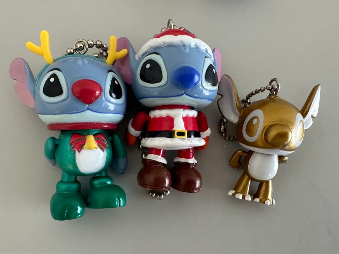 ディズニー スティッチ キーホルダー 3個セット