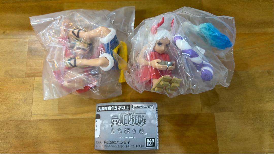 ワンピース まちぼうけ カプセルトイ　ルフィ ヤマト　ガチャ