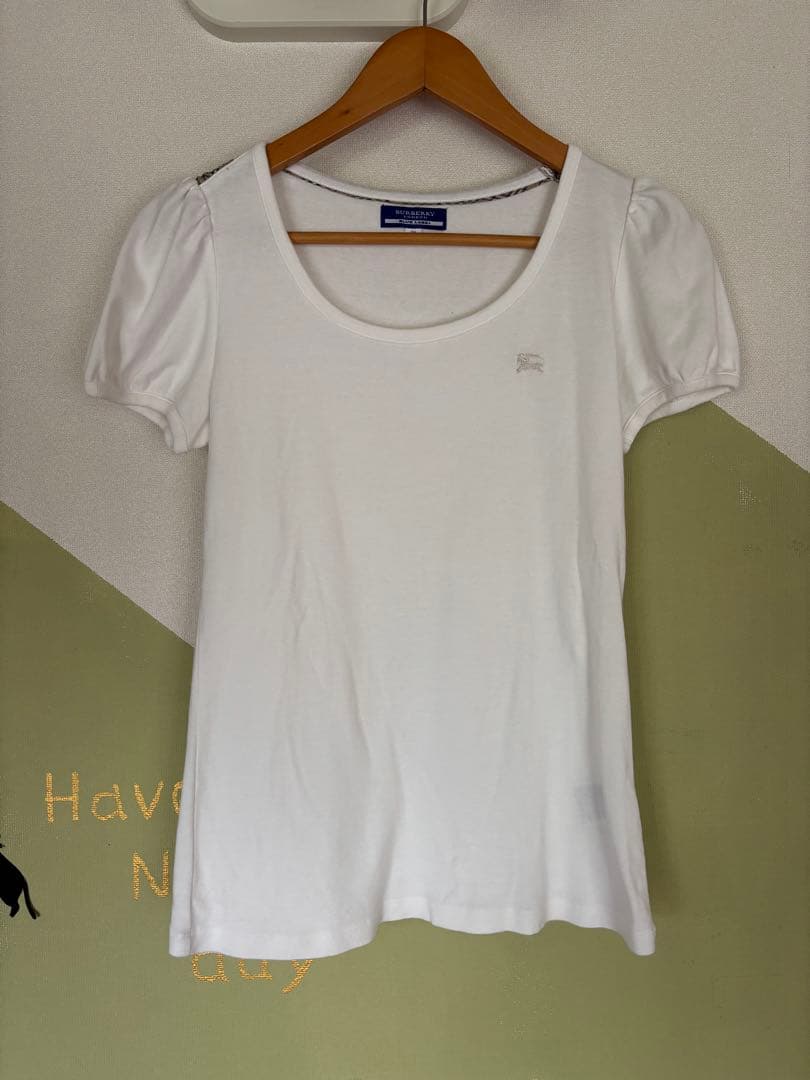 Burberry Blue Label 半袖Tシャツ ホワイト 38