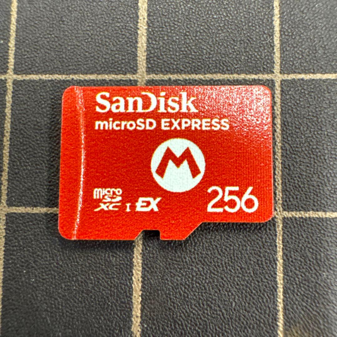 SanDisk microSD EXPRESS 256GB 本体SanDisk;没有明显的损伤或污渍