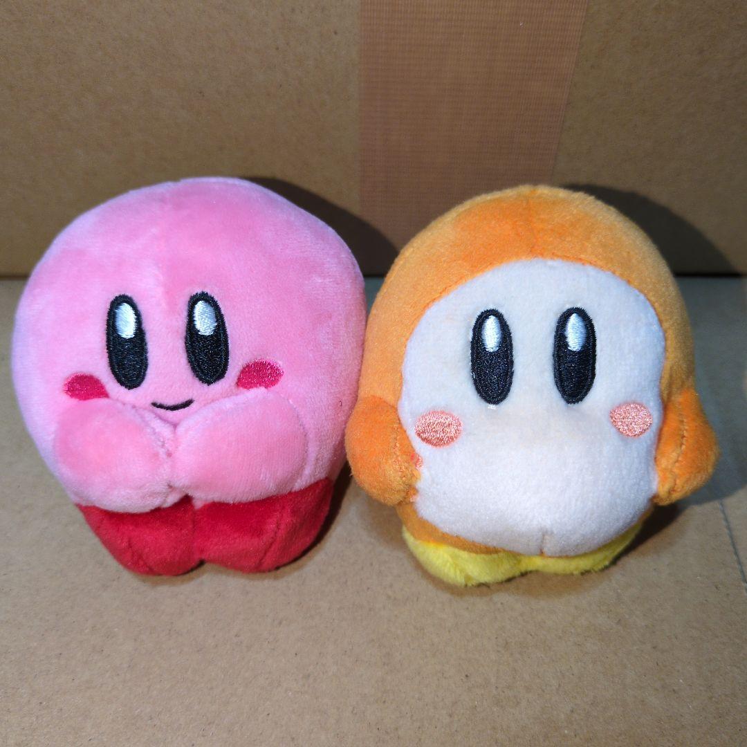 星のカービィ ちょっこりさんカービィ＆ワドルディ ぬいぐるみ　2体セット