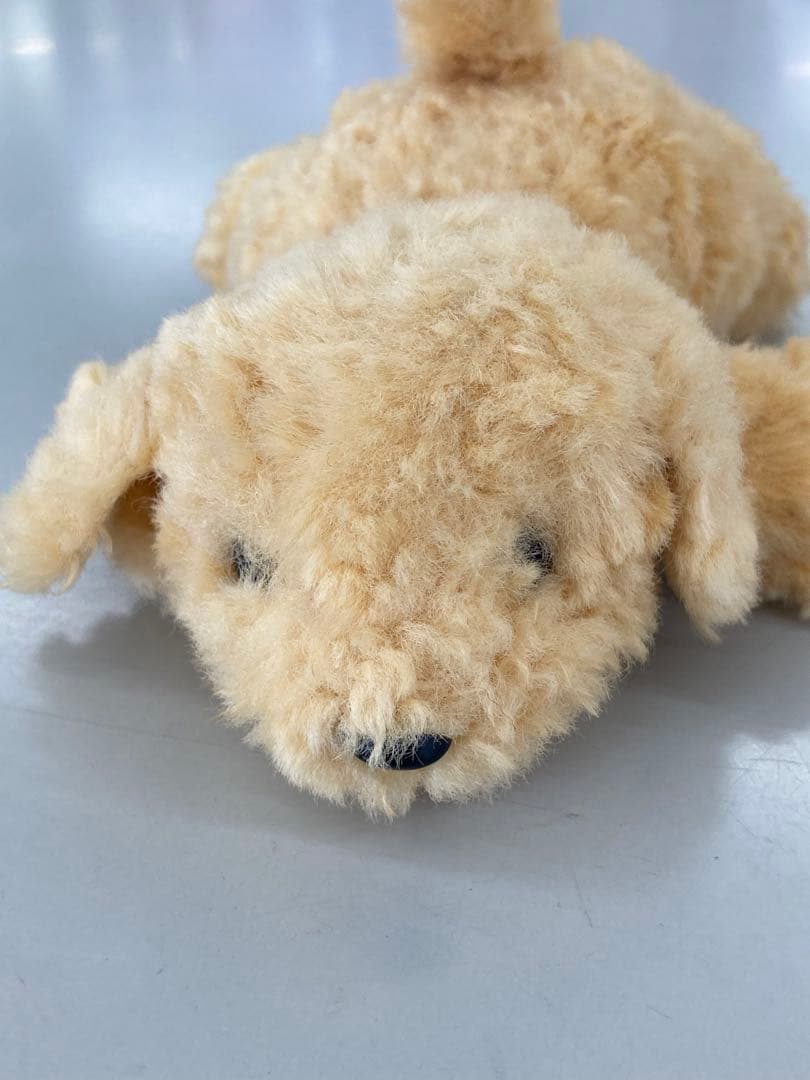 モンスイユ　ぬいぐるみ　犬　プードル　パプス没有明显的损伤或污渍