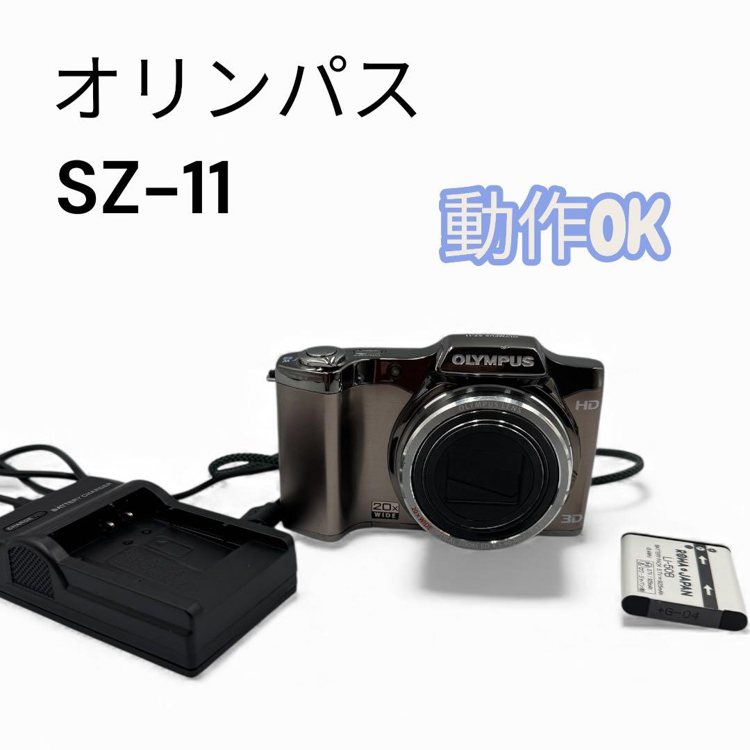 【基本動作OK】OLYMPUS オリンパス SZ-11OLYMPUS;有损伤或污渍