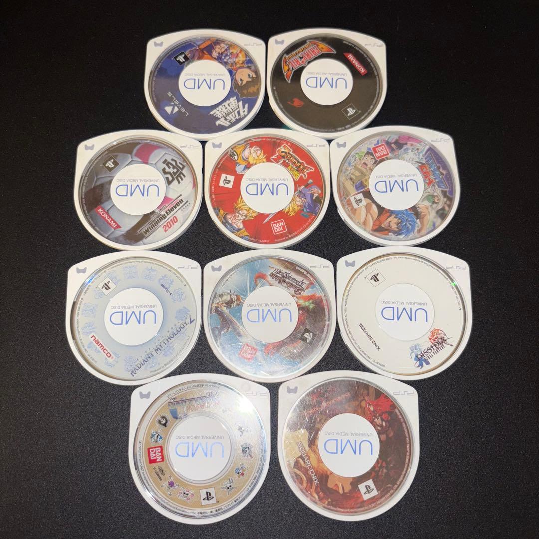 PSP ソフト　10本まとめ売り（ケースなし）没有明显的损伤或污渍
