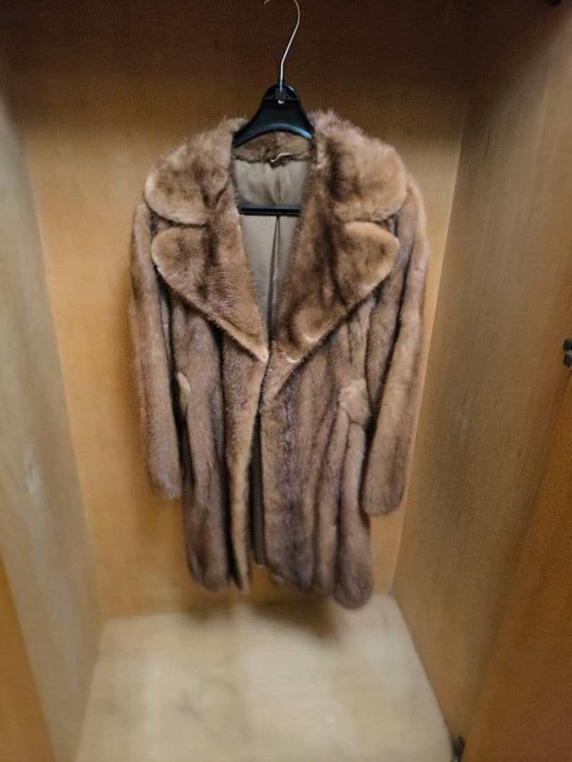 ブラウン ファーコート